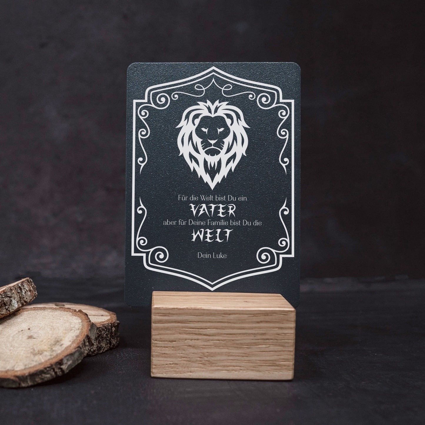Little Message - Löwe Vater "Modern" Craftbrothers
