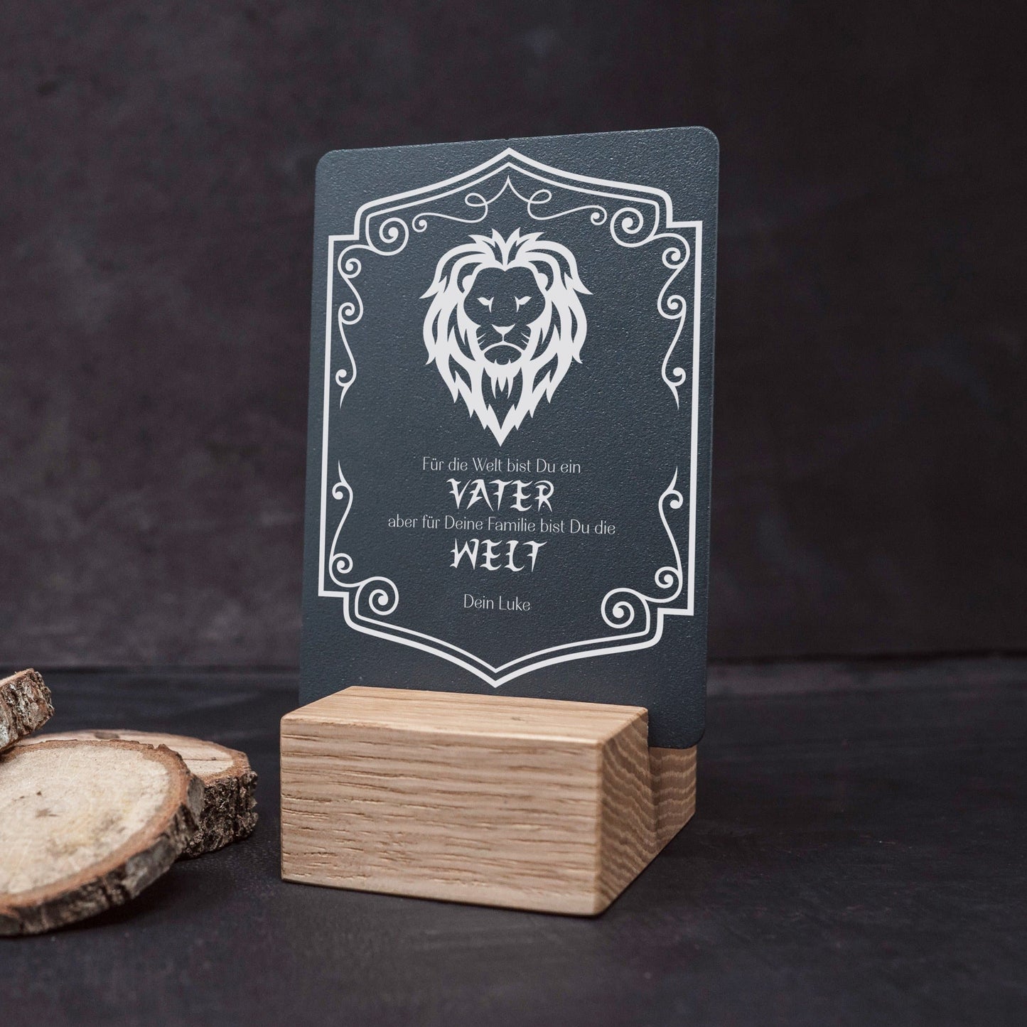 Little Message - Löwe Vater "Modern" Craftbrothers