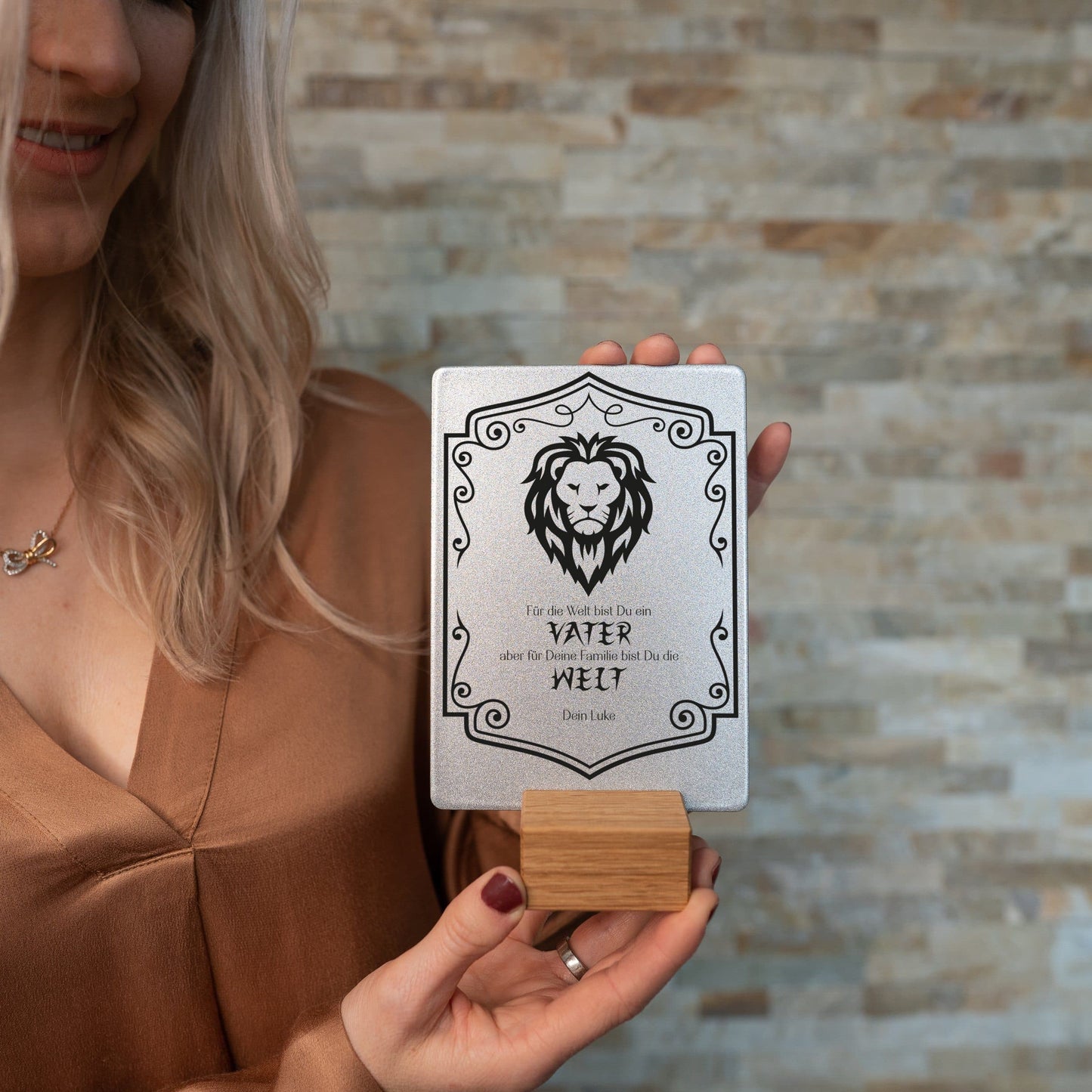 Little Message - Löwe Vater "Modern" Craftbrothers