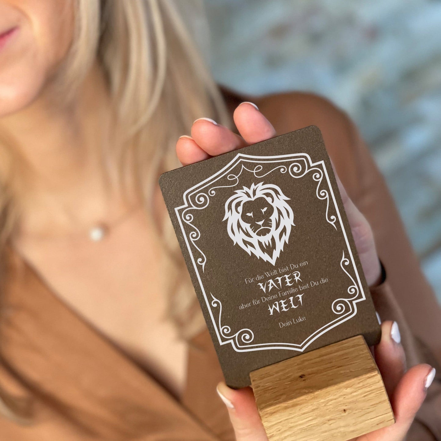 Little Message - Löwe Vater "Modern" Craftbrothers