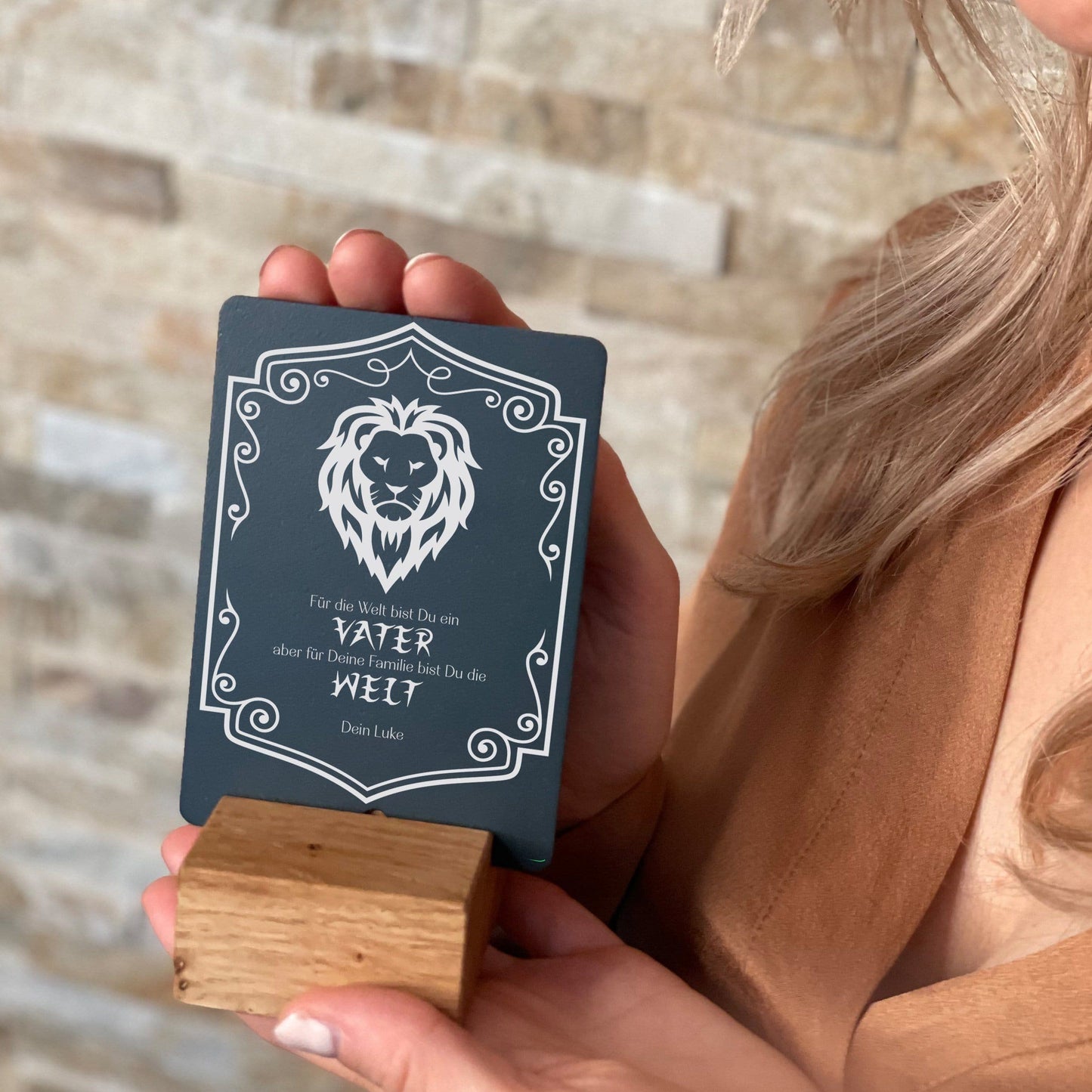 Little Message - Löwe Vater "Modern" Craftbrothers