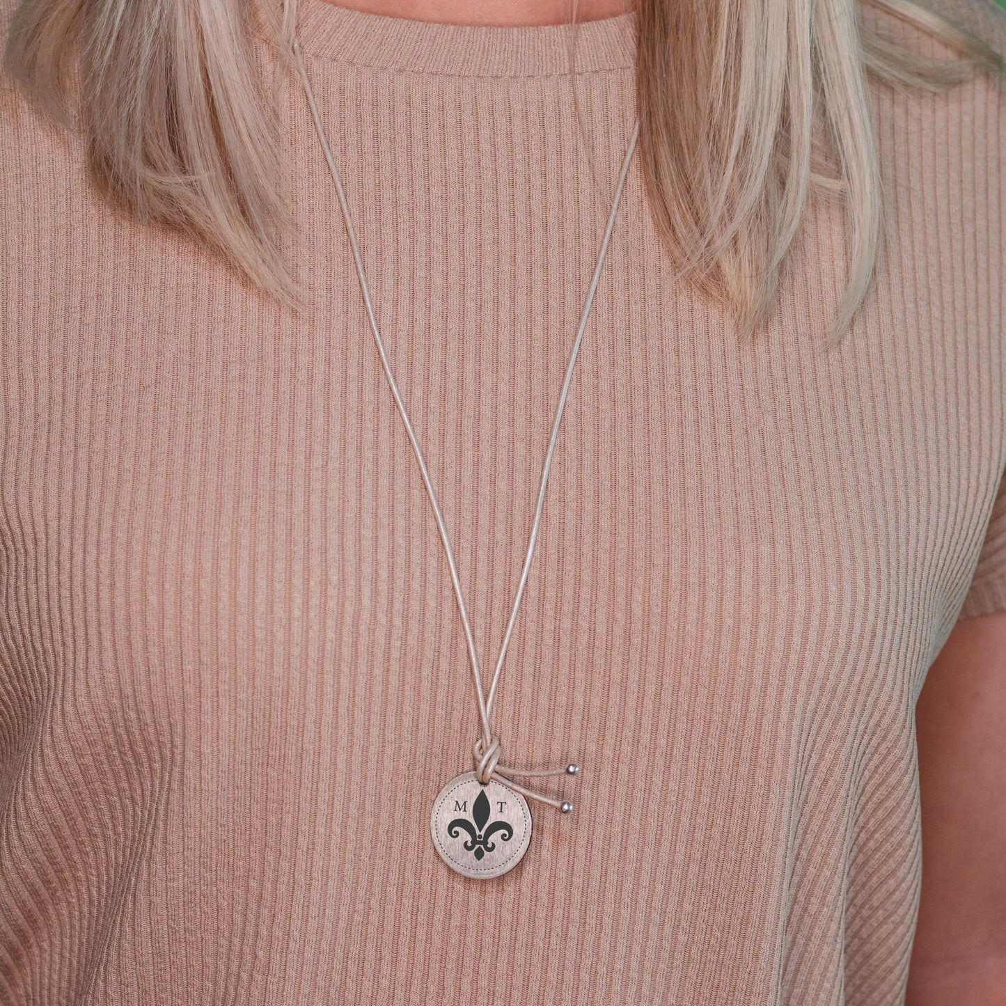 Personalisierbare Halskette "Lilie" Craftbrothers