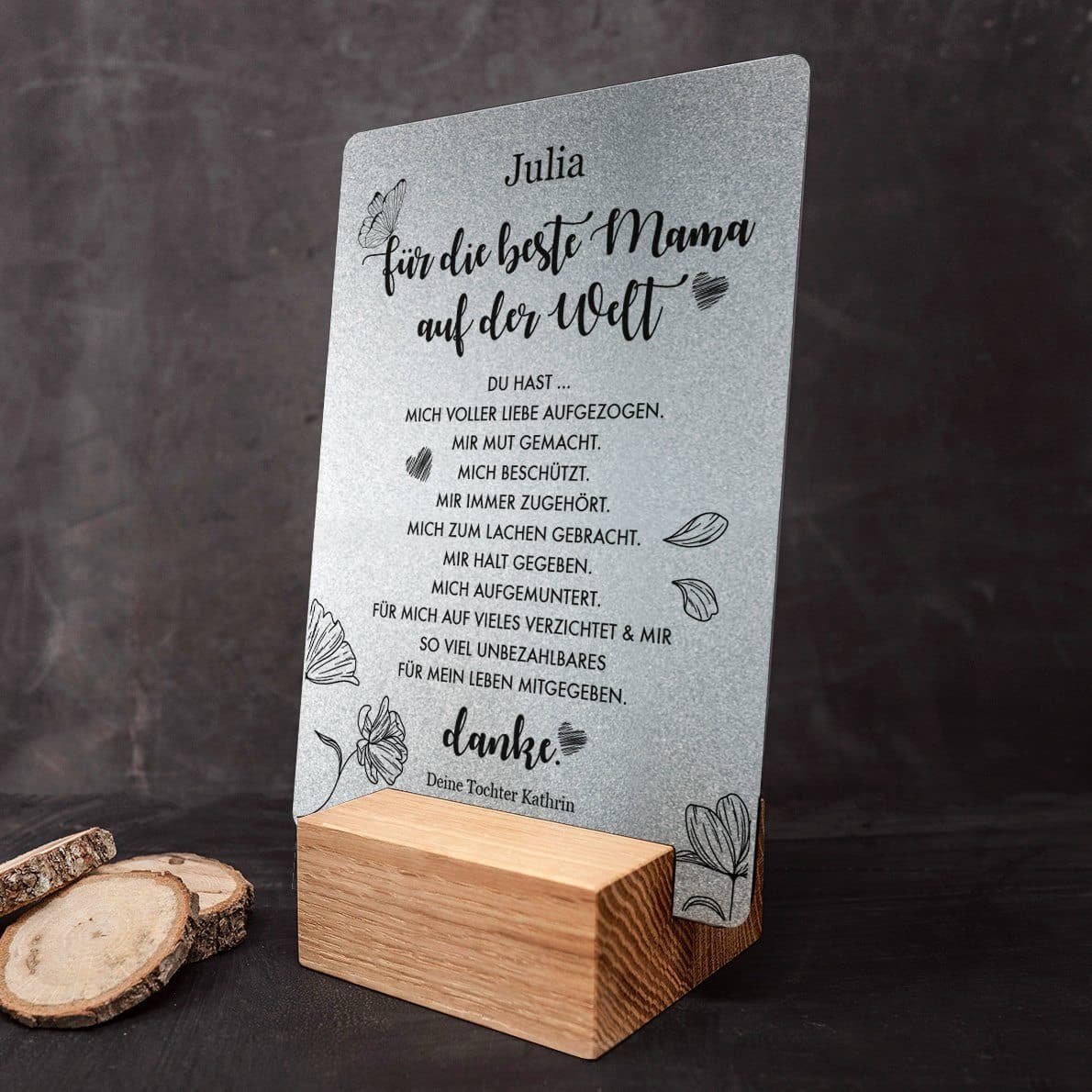 Little Message - Muttertag "Beste Mama der Welt" Craftbrothers
