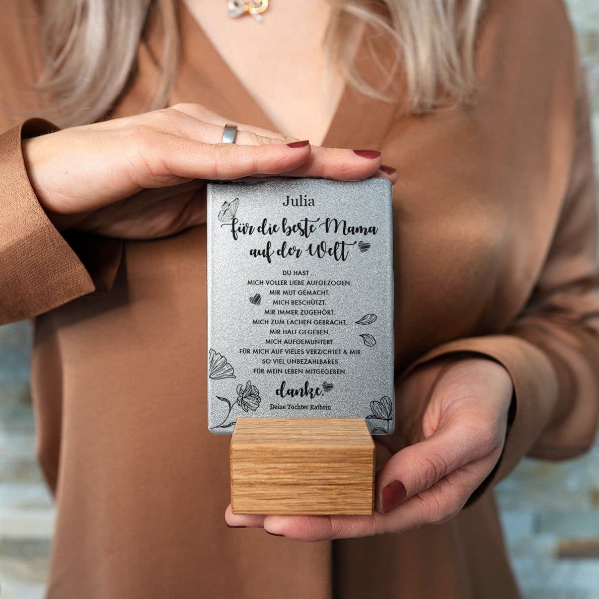 Little Message - Muttertag "Beste Mama der Welt" Craftbrothers
