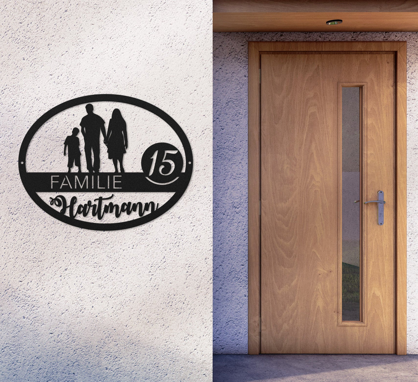 Family-Sign Edition oval 1 Kind Craftbrothers