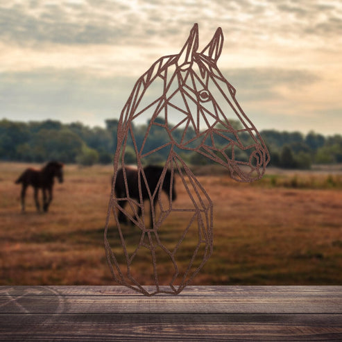 Pferdesilhouette - Mosaik Craftbrothers