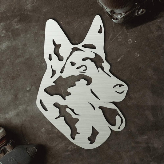 Große Schäferhund-Silhouette XXL Craftbrothers
