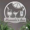 Barschild - 3 Drinks (personalisierbar) Craftbrothers 