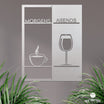 Barschild - "Kontrast" Wein-Edition Craftbrothers 