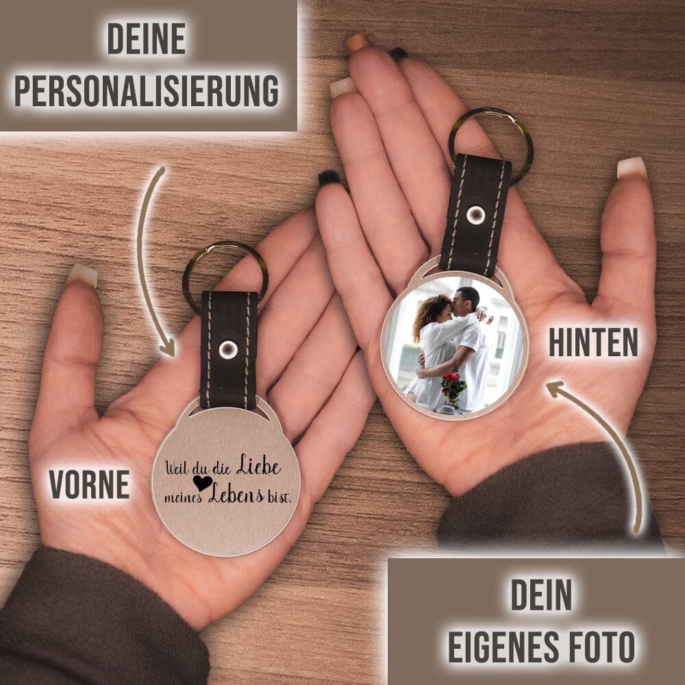 Foto - Schlüsselanhänger - Liebe meines Lebens Schlüsselanhänger Craftbrothers 