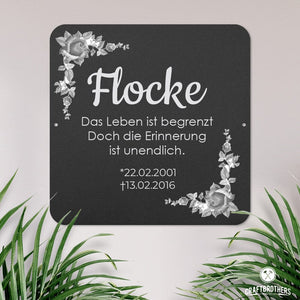 Gedenktafel - Flocke Craftbrothers 