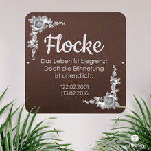 Laden Sie das Bild in den Galerie-Viewer, Gedenktafel - Flocke Craftbrothers 