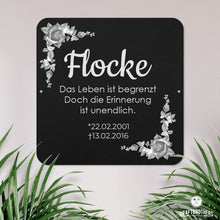 Laden Sie das Bild in den Galerie-Viewer, Gedenktafel - Flocke Craftbrothers 