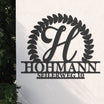 Hausnummern-Monogramm Supreme inklusive Namen, Straßenname und Hausnummer