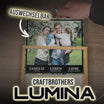"Craftbrothers Lumina" - Familie ist, wo Leben beginnt und Liebe niemals endet! Leuchtkasten Craftbrothers 