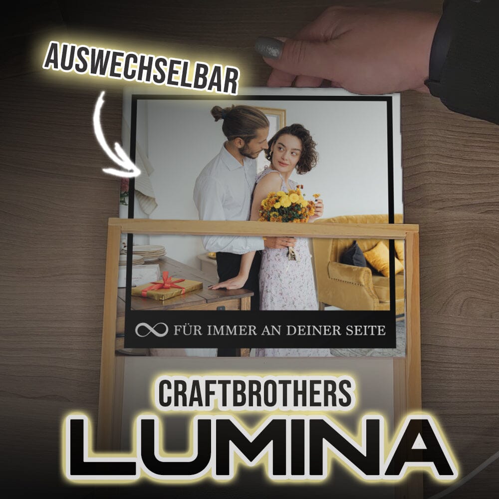 "Craftbrothers Lumina" - Für immer an deiner Seite Leuchtkasten Craftbrothers 