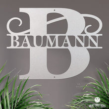 Laden Sie das Bild in den Galerie-Viewer, Monogramm Basic Line (personalisierbar) Craftbrothers 