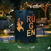 Feuertonne Rügen aus edlem Stahl