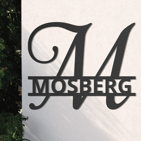 Monogramm - Samantha aus edlem Stahl (personalisierbar) Craftbrothers 