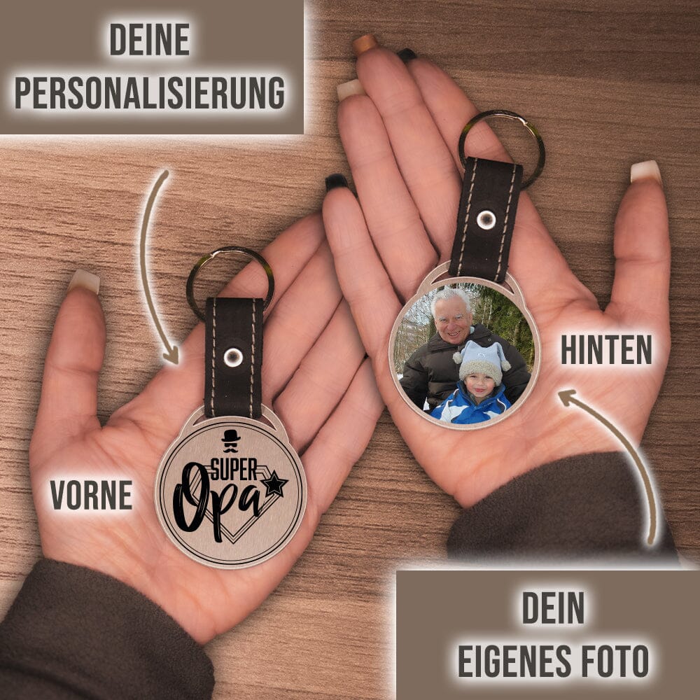 Foto - Schlüsselanhänger - Super Opa! Schlüsselanhänger Craftbrothers 