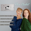 Türschild We are family - Zwei Frauen mit Sohn (personalisierbar)