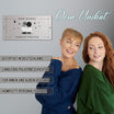 Türschild We are family - Zwei Frauen (personalisierbar)