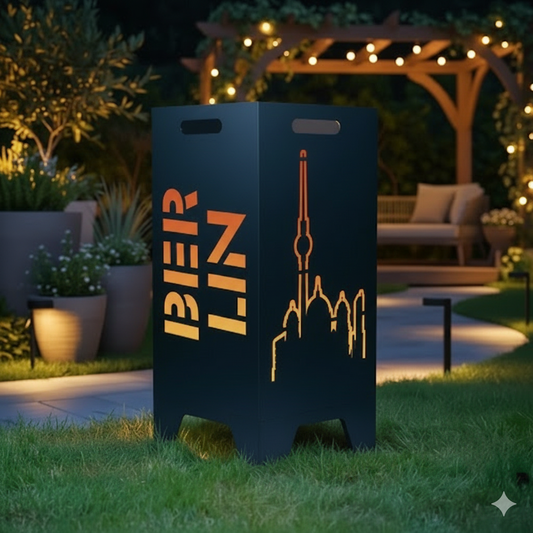 Feuertonne Berlin aus edlem Stahl