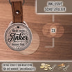 Personalisierter Foto-Schlüsselanhänger "Bleib mein Anker. Immer fest." Craftbrothers