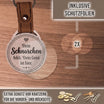 Personalisierter Foto-Schlüsselanhänger "Dein Schnarchen fehlt. Dein Geist ist hier." Craftbrothers