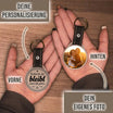 Personalisierter Foto-Schlüsselanhänger "Du bist die, die bleibt, wenn alle gehen." Craftbrothers