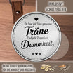 Personalisierter Foto-Schlüsselanhänger "Du hast jede Träne getrocknet. Und jede Dummheit." Craftbrothers