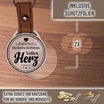 Personalisierter Foto-Schlüsselanhänger "Ein leeres Körbchen. Volles Herz." Craftbrothers