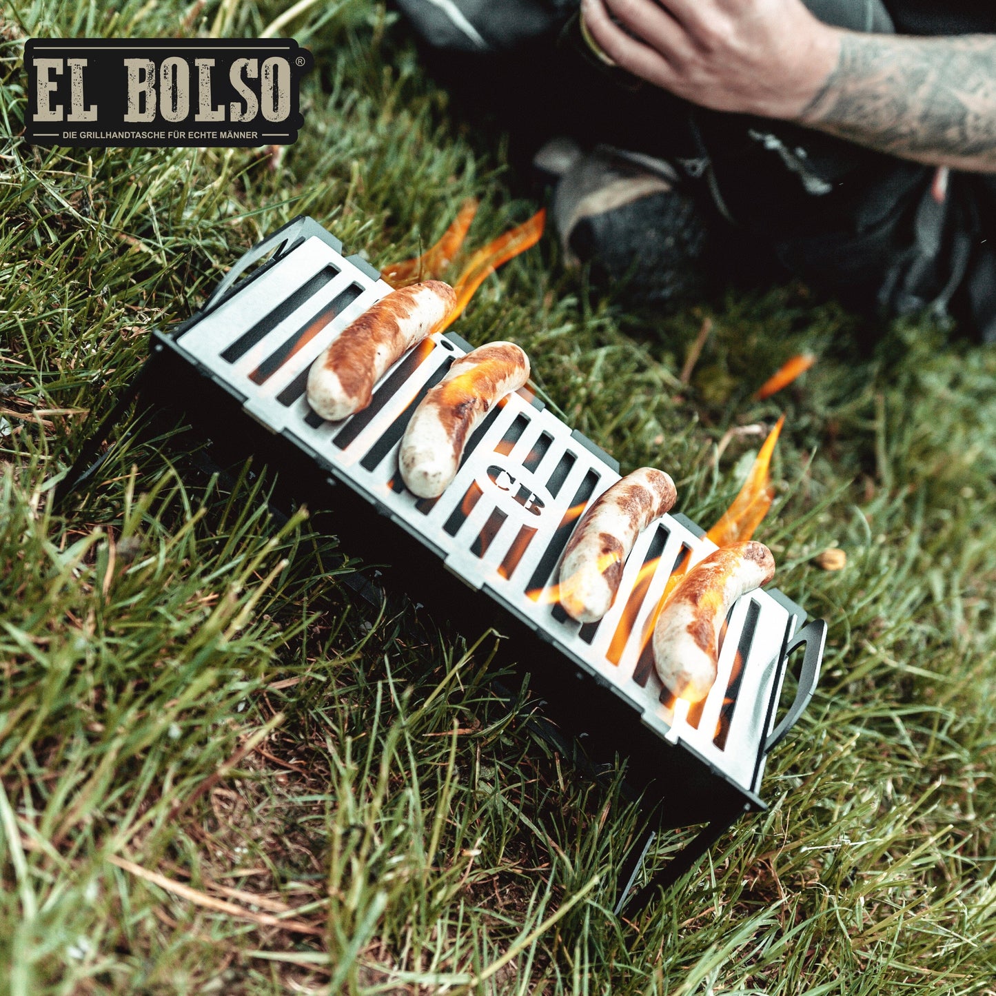 Barbecue Grill - EL BOLSO Edelstahl-Edition Craftbrothers 
