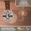 Personalisierter Foto-Schlüsselanhänger "Für den, der mich auf Kurs hält." Craftbrothers