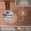 Personalisierter Foto-Schlüsselanhänger "Hubraum statt Wohnraum. 24/7." Craftbrothers