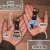 Personalisierter Foto-Schlüsselanhänger "Immer eine Etage höher." Craftbrothers