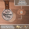 Personalisierter Foto-Schlüsselanhänger "Low Waist Jeans & Lipgloss-Vibe." Craftbrothers