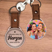 Personalisierter Foto-Schlüsselanhänger "Millennium-Babys. Im Herzen immer noch 90s." Craftbrothers