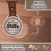 Personalisierter Foto-Schlüsselanhänger "Monatelang Stille. Dann als wär's gestern." Craftbrothers