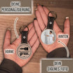 Personalisierter Foto-Schlüsselanhänger "Ohne mich bleibt's grau." Craftbrothers