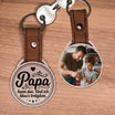 Personalisierter Foto-Schlüsselanhänger "Papa kann das. Und ich klau's trotzdem." Craftbrothers