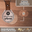 Personalisierter Foto-Schlüsselanhänger "Schrauben statt schreien." Craftbrothers
