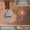 Personalisierter Foto-Schlüsselanhänger "Unser Band bleibt. Auch ohne Leine." Craftbrothers