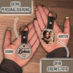 Personalisierter Foto-Schlüsselanhänger "Wir streiten wie verrückt. Lieben uns mehr." Craftbrothers