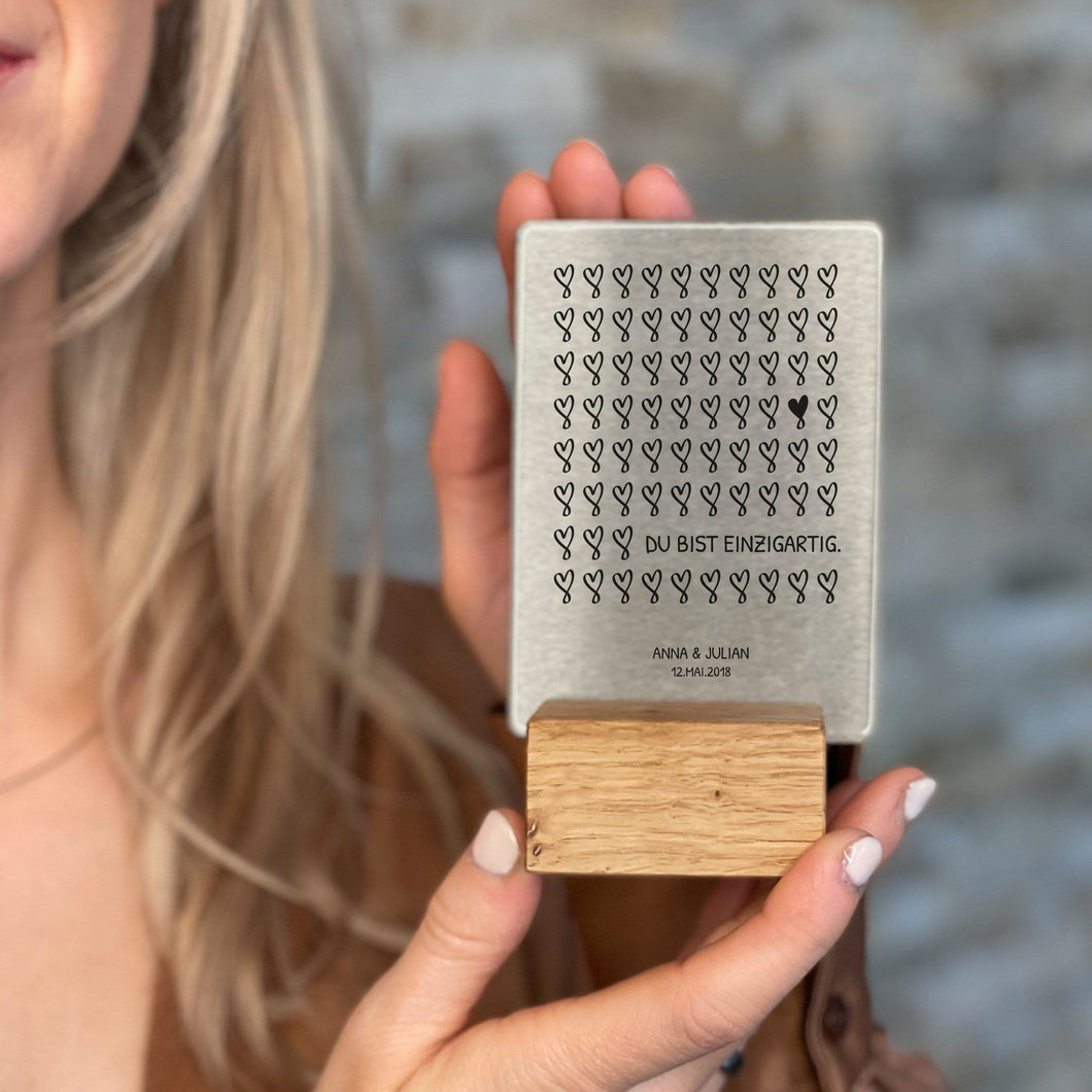Little Message - Du bist einzigartig Craftbrothers 