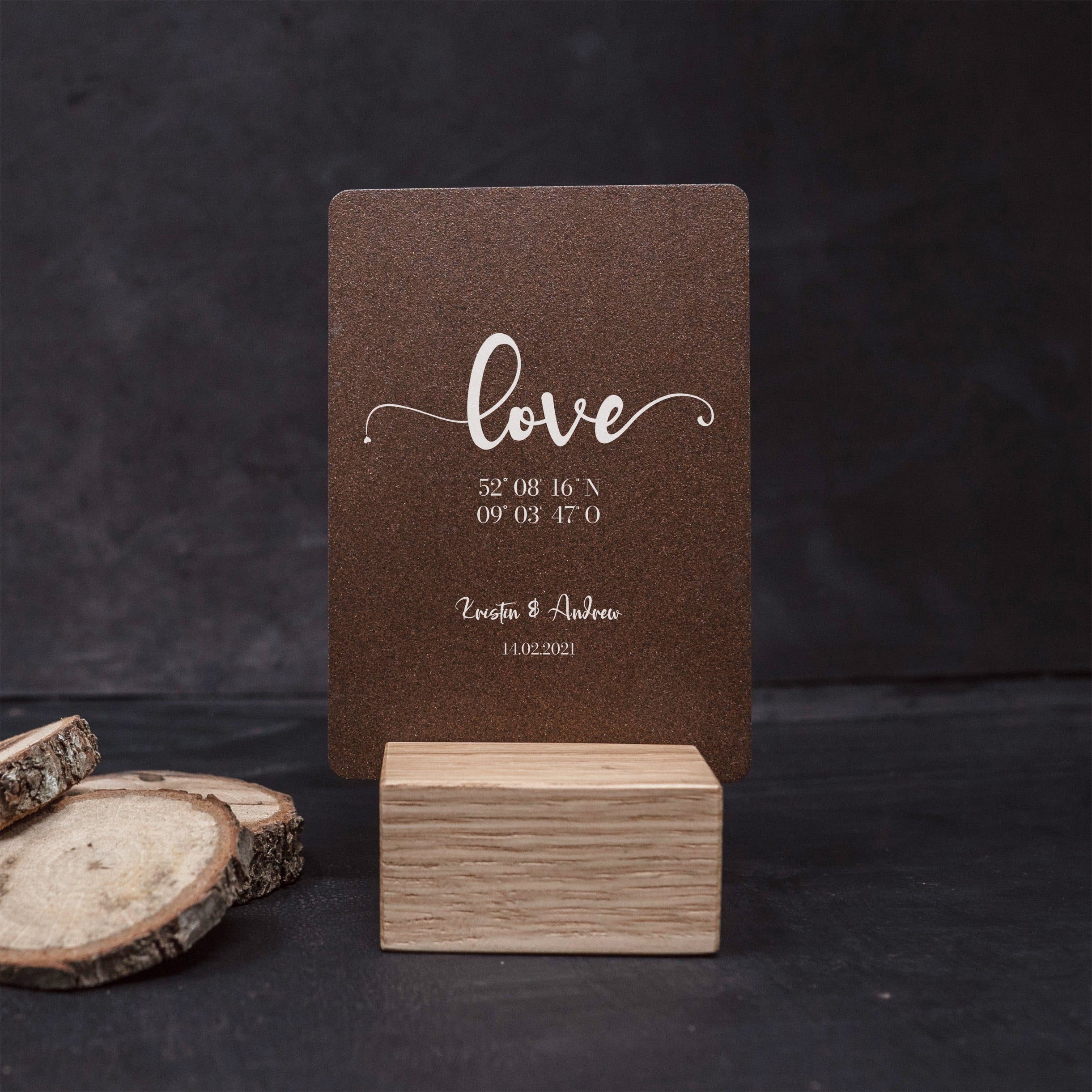 Little Message - Love & Koordinaten Craftbrothers 