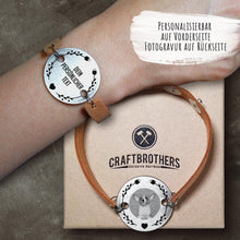 Laden Sie das Bild in den Galerie-Viewer, personalisierbares Armband für Hundeliebhaber Craftbrothers 
