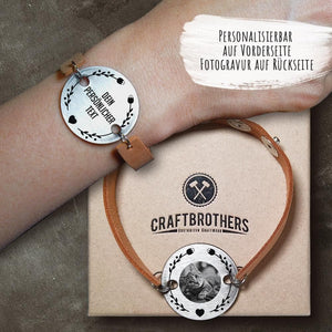 personalisierbares Armband für Katzenliebhaber Craftbrothers 