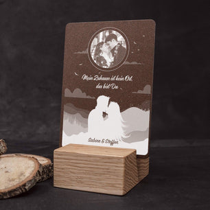 Little Message - Zuhause Küssendes Paar Craftbrothers 