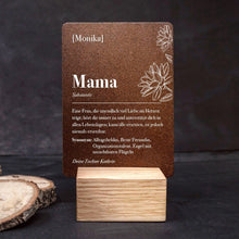 Laden Sie das Bild in den Galerie-Viewer, Little Message - Muttertag &quot;Substantiv Mama Lotusblume&quot; Craftbrothers 